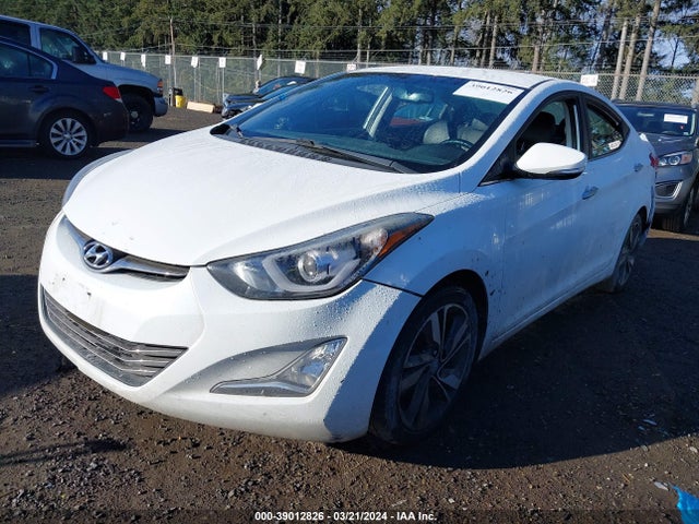 Hyundai Elantra Limited 2014 5NPDH4AE2EH511795 Image 2