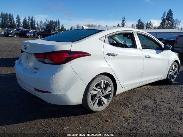 Hyundai Elantra Limited 2014 5NPDH4AE2EH511795 Image 4