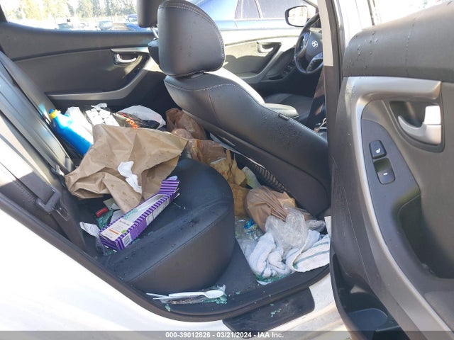 Hyundai Elantra Limited 2014 5NPDH4AE2EH511795 Image 8
