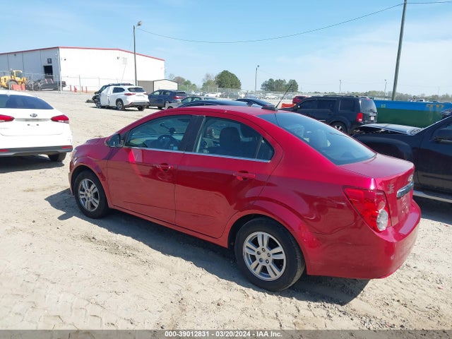 Chevrolet Sonic Lt Auto 2016 1G1JC5SH8G4142104 Image 3