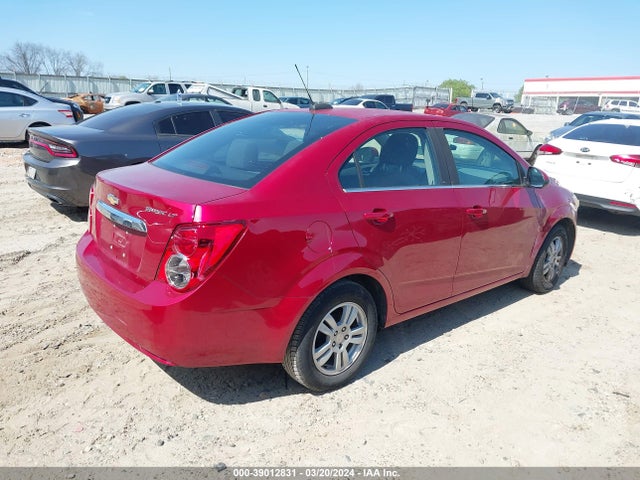 Chevrolet Sonic Lt Auto 2016 1G1JC5SH8G4142104 Image 4