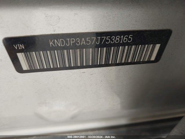 KIA SOUL + 2018 KNDJP3A57J7538165 Image 9