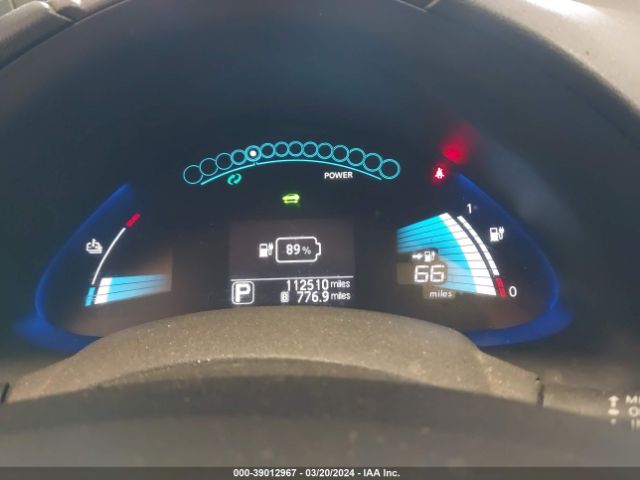 1N4AZ0CP8FC318478 Nissan LEAF S