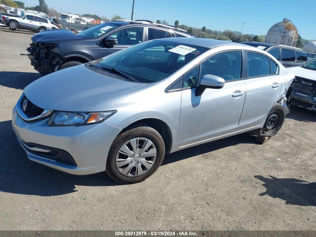 Honda Civic Lx 2015 19XFB2F51FE105536 Image 2