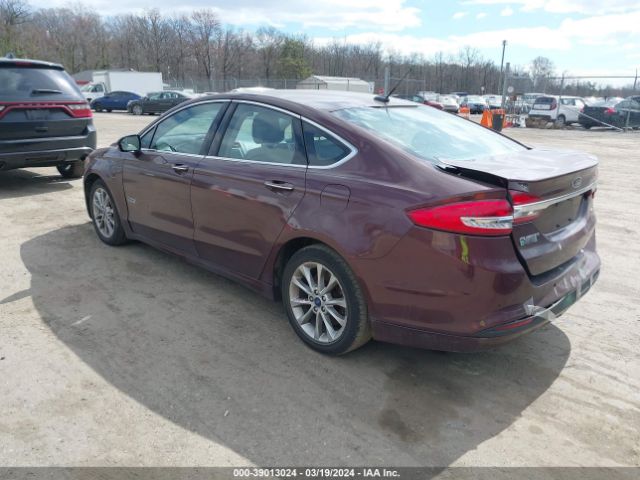 3FA6P0PU1HR208436 Ford Fusion Energi Se Luxury