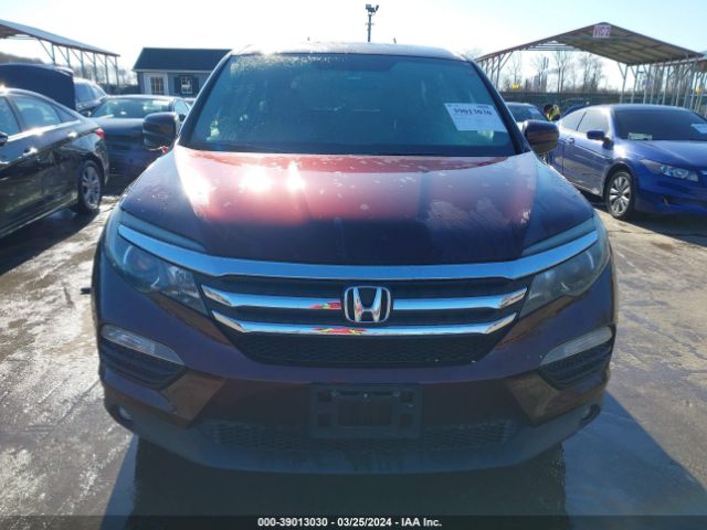 5FNYF6H55HB077481 Honda Pilot Ex-l