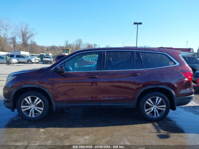 5FNYF6H55HB077481 Honda Pilot Ex-l