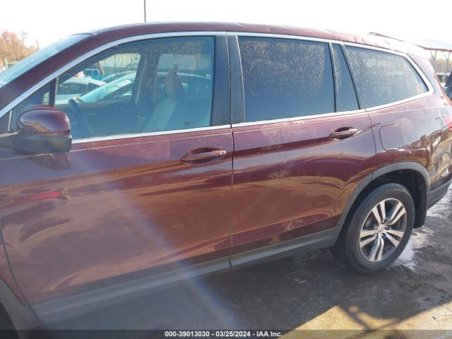 5FNYF6H55HB077481 Honda Pilot Ex-l