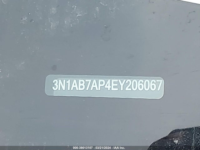 Nissan SENTRA SV 2014 3N1AB7AP4EY206067 Image 9