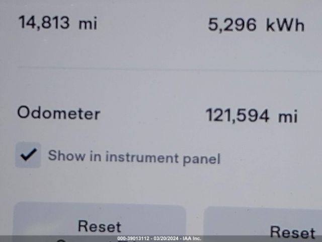 5YJSA1H12EFP50436 Tesla Model S P85