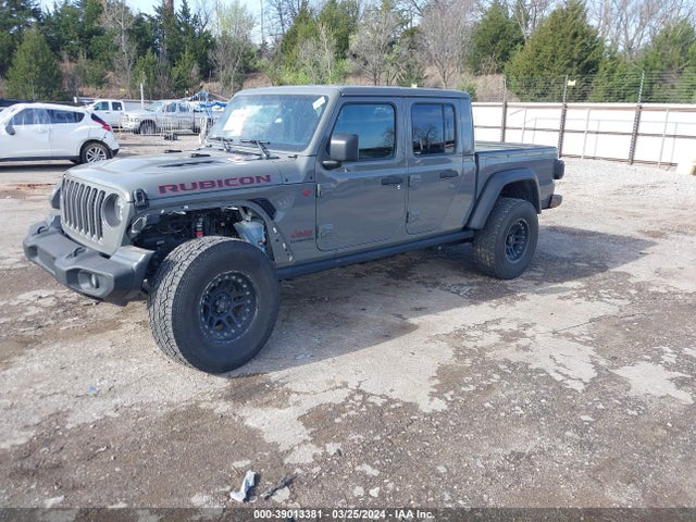 Jeep Gladiator Rubicon 4x4 2022 1C6JJTBM4NL151035 Image 2