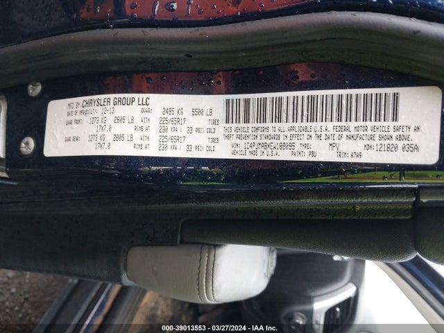Jeep Cherokee Sport 2014 1C4PJMABXEW188095 Image 9