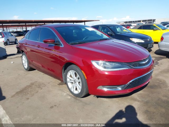 Auction sale of the 2015 Chrysler 200 Limited, vin: 1C3CCCAB4FN653162, lot number: 39013851