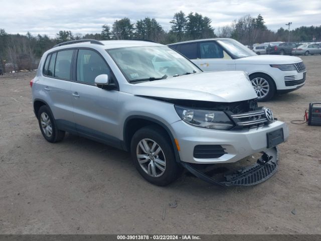 Aukcja sprzedaży 2016 Volkswagen Tiguan S, vin: WVGBV7AX7GW606087, numer aukcji: 39013878