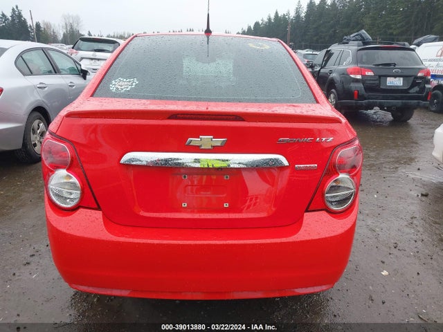 Chevrolet Sonic Ltz Auto 2014 1G1JE5SB0E4155755 Image 16