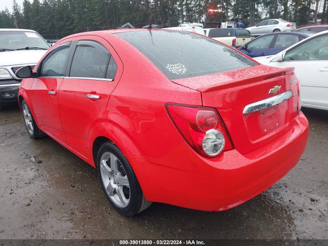 Chevrolet Sonic Ltz Auto 2014 1G1JE5SB0E4155755 Image 3