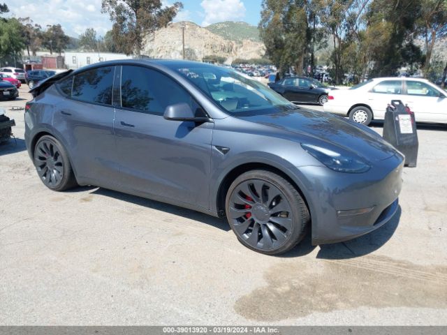 Продажа на аукционе авто 2023 Tesla Model Y Awd/performance Dual Motor All-wheel Drive, vin: 7SAYGDEFXPF793888, номер лота: 39013920