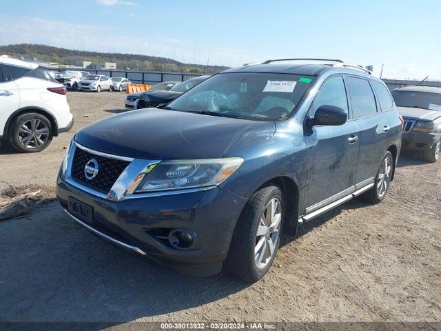 Nissan Pathfinder Platinum 2014 5N1AR2MMXEC633626 Image 2