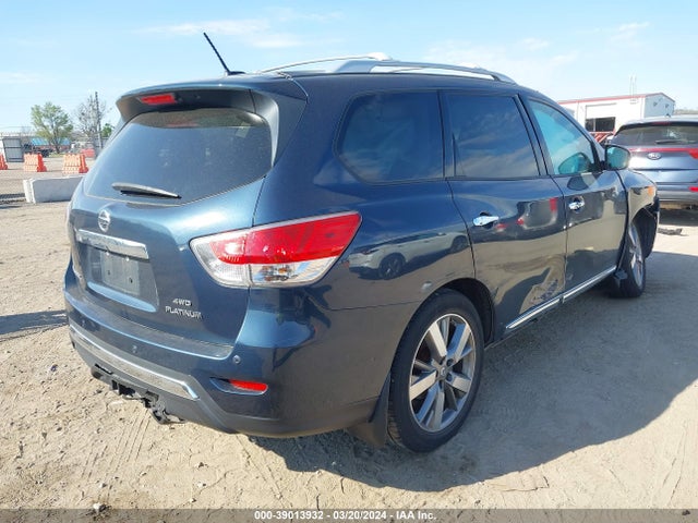 Nissan Pathfinder Platinum 2014 5N1AR2MMXEC633626 Image 4