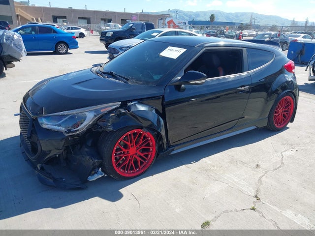 Hyundai Veloster Turbo 2017 KMHTC6AE7HU314097 Image 2