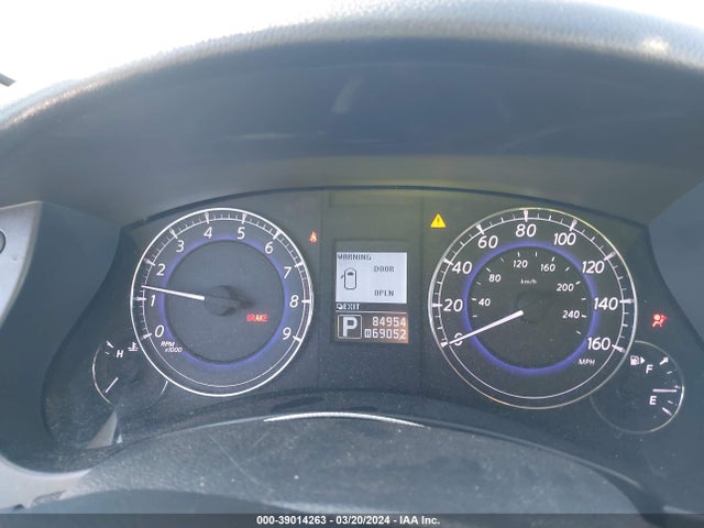 2013 Infiniti Ex37 Journey მანქანა იყიდება აუქციონზე, vin: JN1BJ0HR1DM480642, აუქციონის ნომერი: 39014263