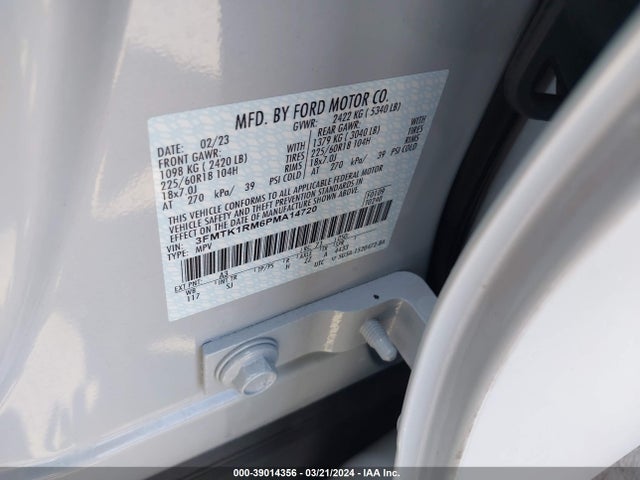 Ford Mustang Mach-e Select 2023 3FMTK1RM6PMA14720 Image 9