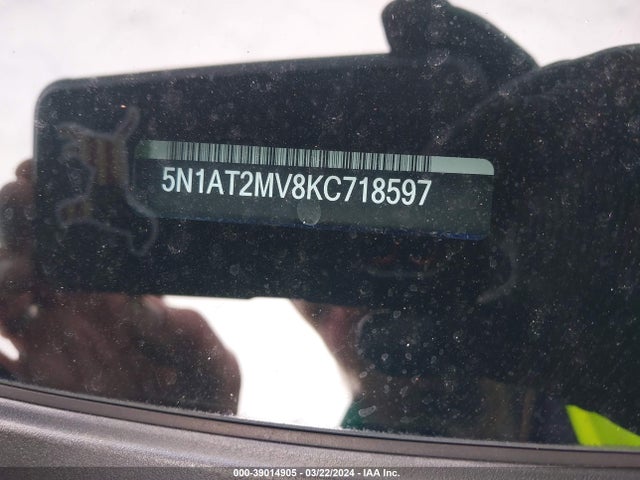 Nissan Rogue Sl 2019 5N1AT2MV8KC718597 Image 18