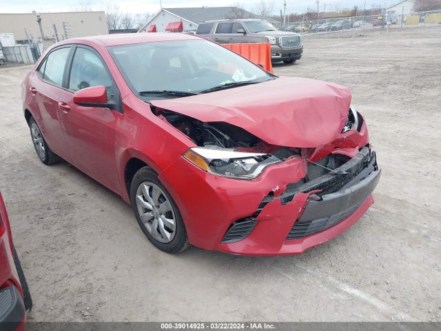Toyota COROLLA LE 2015 2T1BURHE7FC313420 Image 1