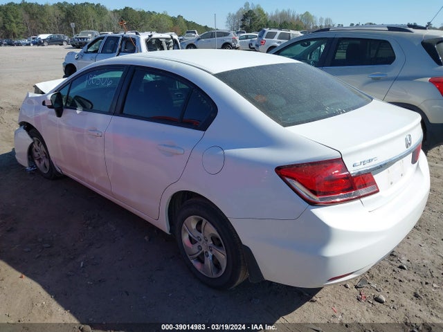 Honda Civic Lx 2014 19XFB2E56EE056690 Image 3