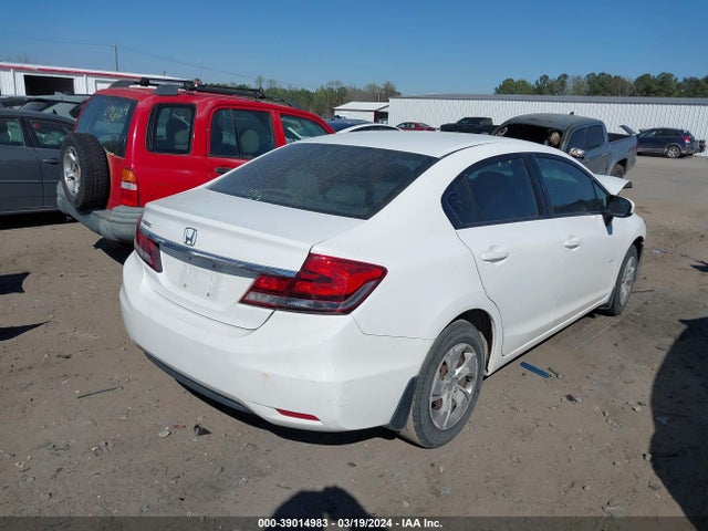 Honda Civic Lx 2014 19XFB2E56EE056690 Image 4
