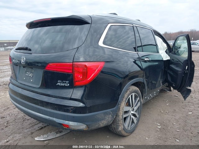 Honda Pilot Elite 2016 5FNYF6H00GB033827 Image 4