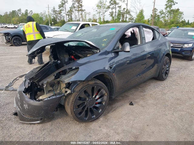 7SAYGDEF6PF789949 Tesla Model Y Awd/performance Dual Motor All-wheel Drive