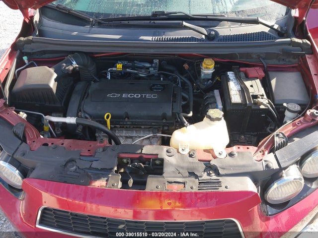 Chevrolet Sonic Lt Auto 2014 1G1JC6SH6E4170387 Image 10