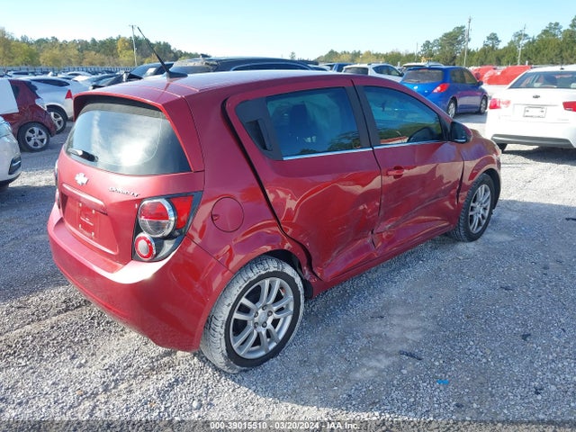 Chevrolet Sonic Lt Auto 2014 1G1JC6SH6E4170387 Image 4