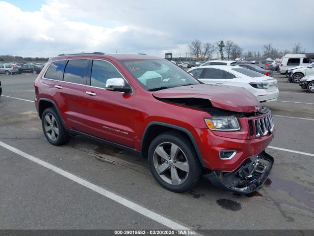 Auction sale of the 2014 Jeep Grand Cherokee Limited, vin: 1C4RJFBG1EC395443, lot number: 39015583
