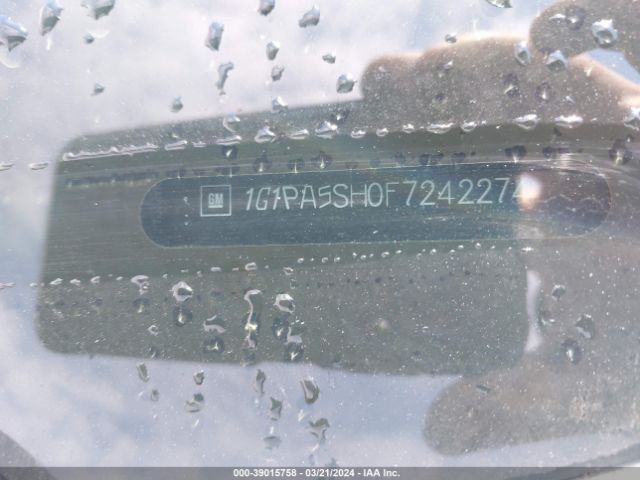 1G1PA5SH0F7242274 Chevrolet Cruze Ls Auto
