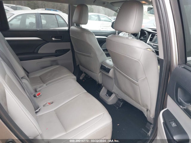 Toyota Highlander Xle 2019 5TDJZRFH1KS589538 Image 8