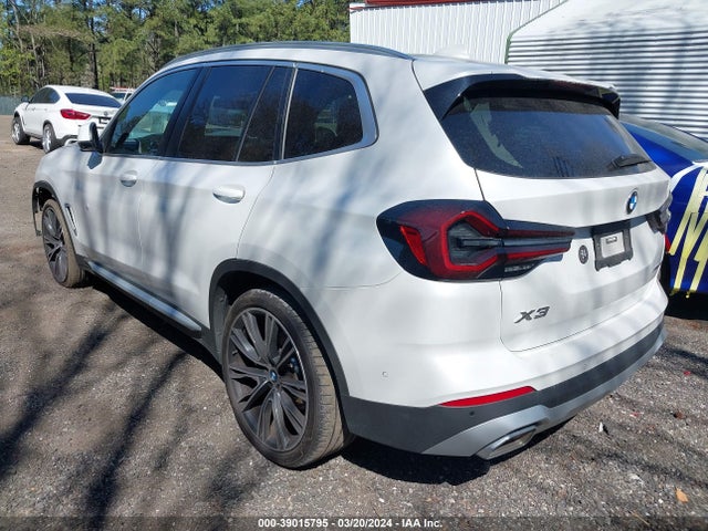 BMW X3 Xdrive30i 2023 5UX53DP05P9N74205 Image 3