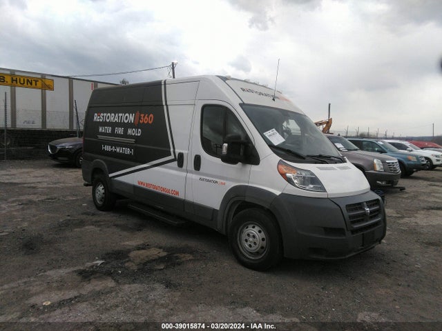 3C6TRVDG2JE159092 RAM Promaster 2500 High Roof 159 Wb