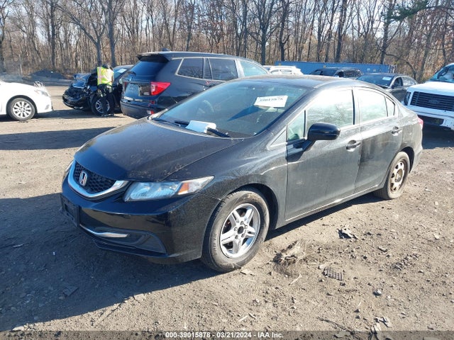 Honda Civic Lx 2014 19XFB2F59EE227575 Image 2