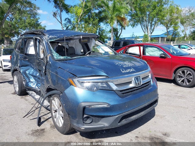 Honda PILOT LX 2019 5FNYF5H13KB025362 main image
