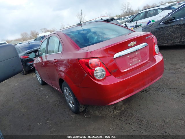 Chevrolet Sonic Lt Auto 2016 1G1JC5SH9G4169067 Image 3