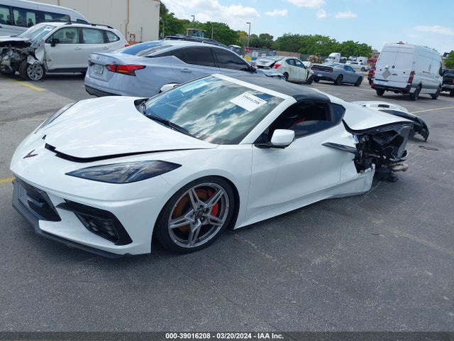 Chevrolet Corvette Stingray Rwd  3lt 2020 1G1Y82D48L5000364 Image 2