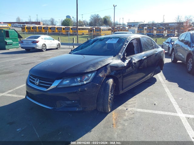 Honda Accord Ex-l V-6 2014 1HGCR3F80EA039143 Image 2