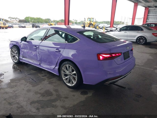 WAUABCF5XMA037380 Audi A5 Sportback Premium 40 Tfsi Quattro S Tronic