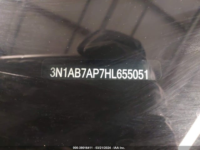 Nissan SENTRA SV 2017 3N1AB7AP7HL655051 Image 9