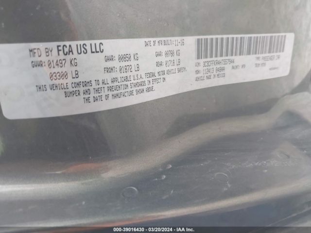 3C3CFFKR4HT557944 Fiat 500 POP
