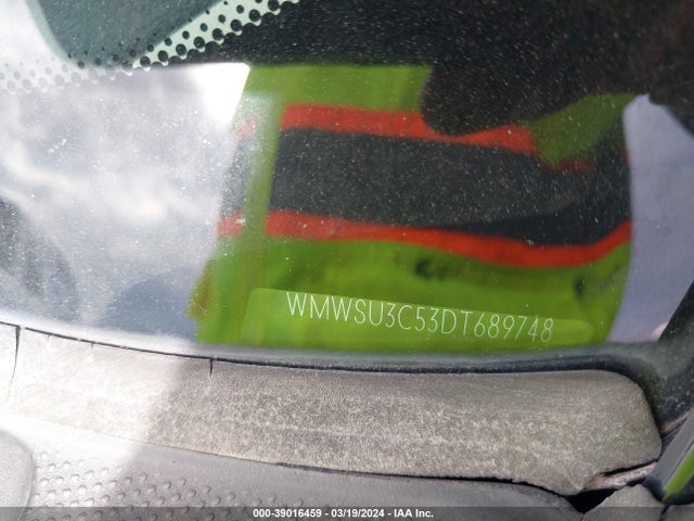 2013 MINI HARDTOP WMWSU3C53DT689748 Photo 8