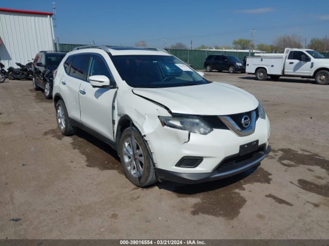 Auction sale of the 2016 Nissan Rogue Sv, vin: 5N1AT2MT9GC886237, lot number: 39016554