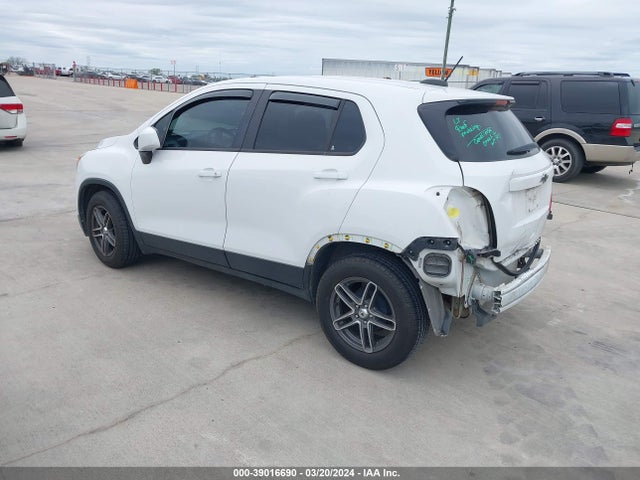 Chevrolet Trax 1ls 2015 KL7CJKSB8FB184165 Image 3
